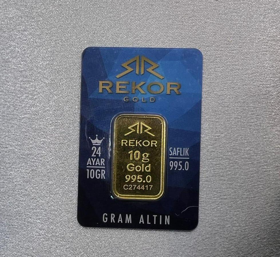 1 Adet 10 Gr 24 Ayar Altın ( Rekor Markası )