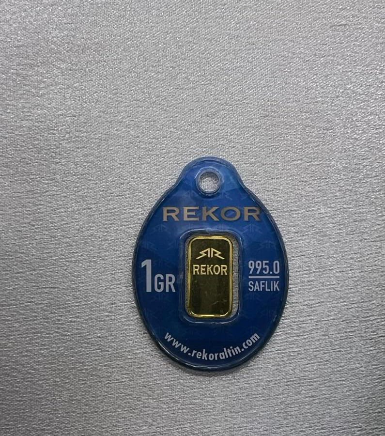4 Adet 1 Gr 24 Ayar Altın ( Rekor Markası )