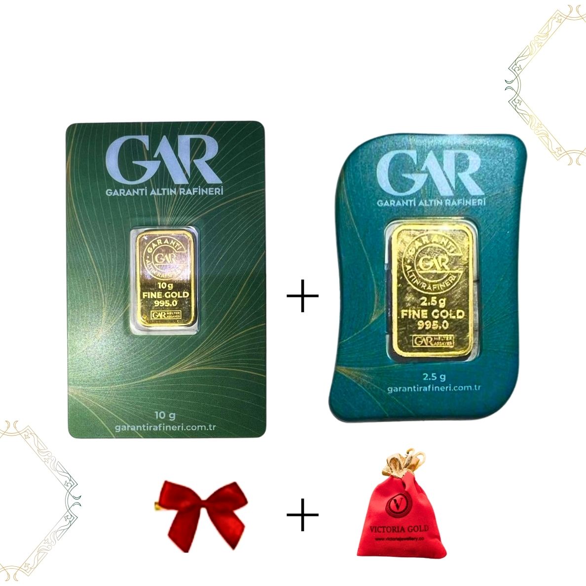 12,5 gr 24 Ayar 995 Altın ( Gar Markası )