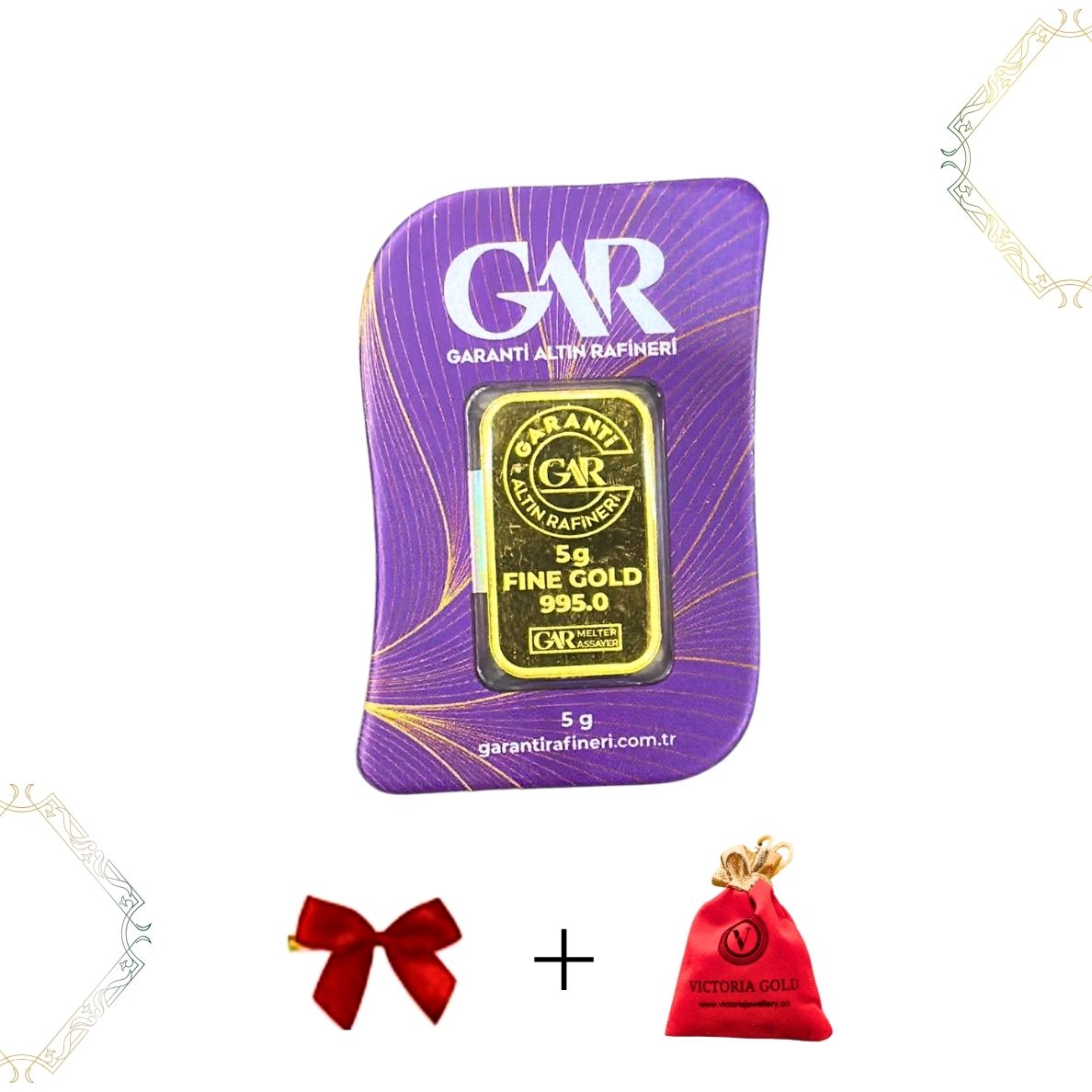 5 gr 24 Ayar 995 Altın ( Gar Markası )