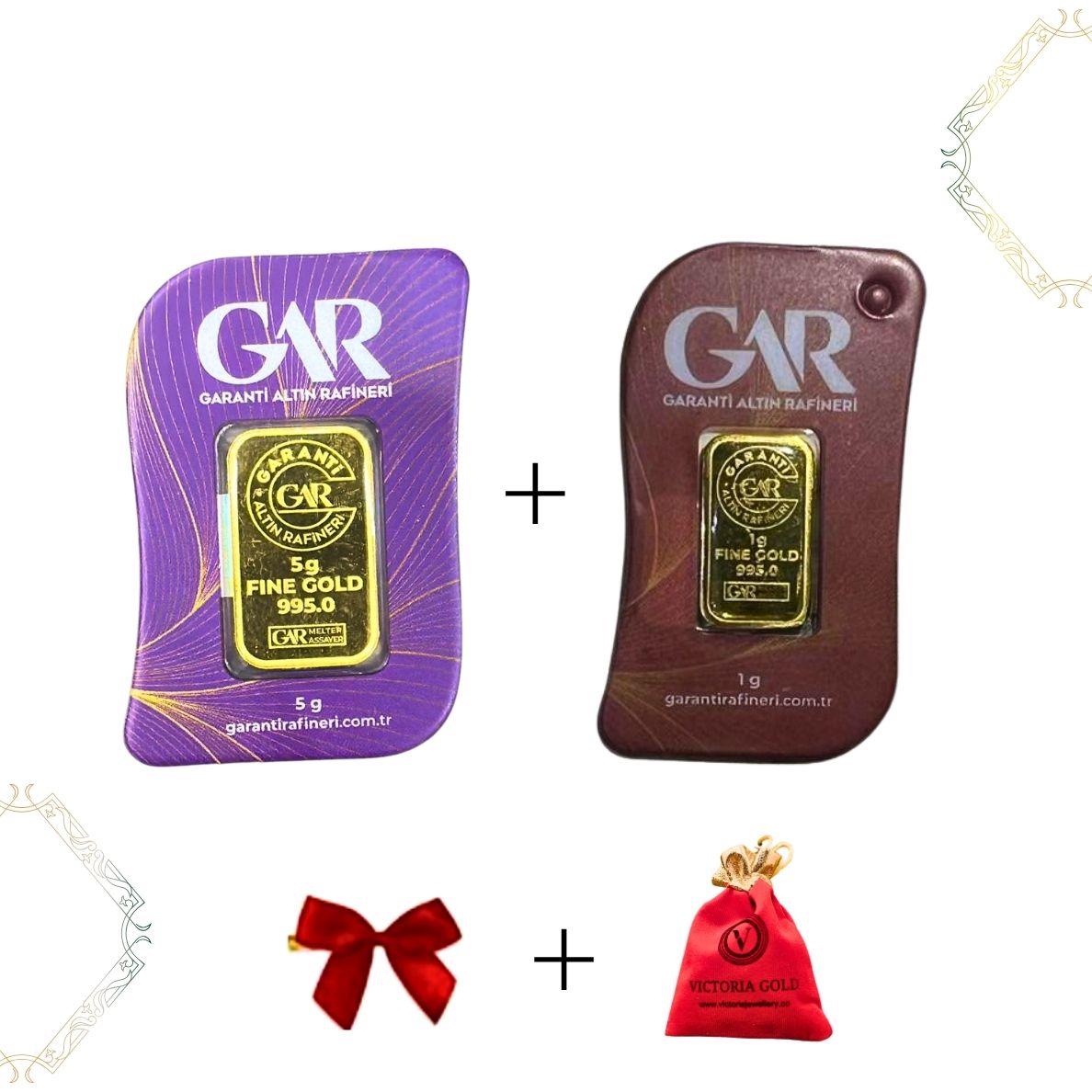 6 gr 24 Ayar 995 Altın ( Gar Markası )